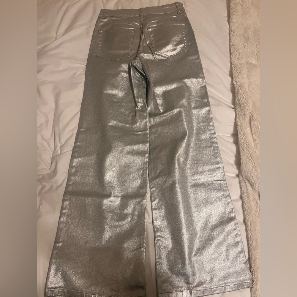 pull&bear silver denim pants - Picture 2 of 4